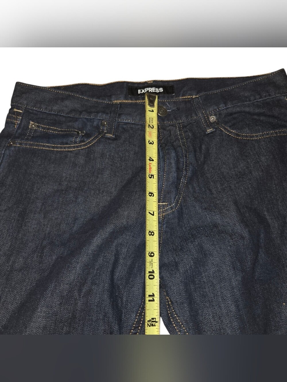 Women’s Dark Blue Straight Leg Jeans - Picture 6 of 14